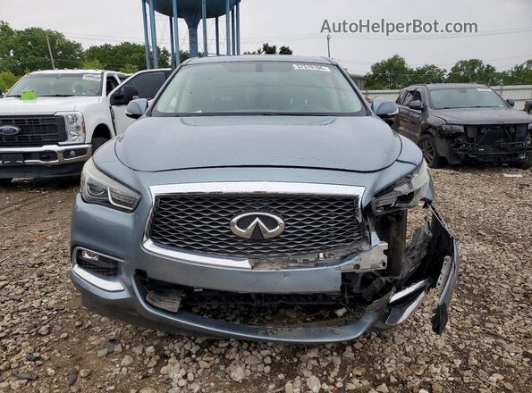 5N1DL0MM1JC525313 2018 INFINITI QX60 Blue წინა ხედი