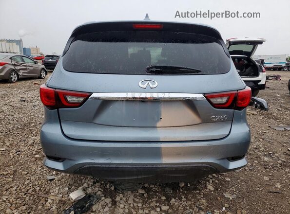 5N1DL0MM1JC525313 2018 INFINITI QX60 Blue უკანა ხედი