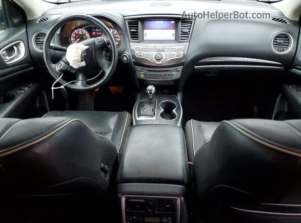 5N1DL0MM1JC525313 2018 INFINITI QX60 Blue წინა პანელის ხედი