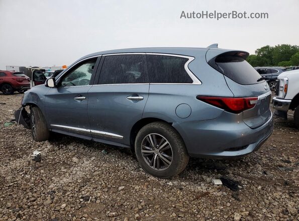 5N1DL0MM1JC525313 2018 INFINITI QX60 Blue უკანა მარცხენა