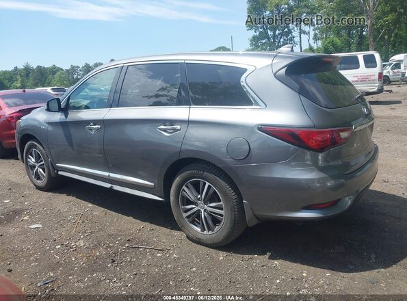 5N1DL0MM1KC511770 2019 INFINITI QX60 Gray Trasero izquierdo