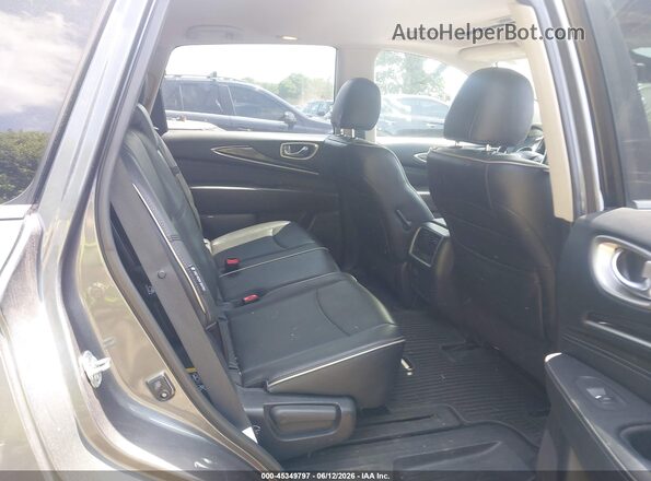 5N1DL0MM1KC511770 2019 INFINITI QX60 Gray Vista de la etiqueta del VIN