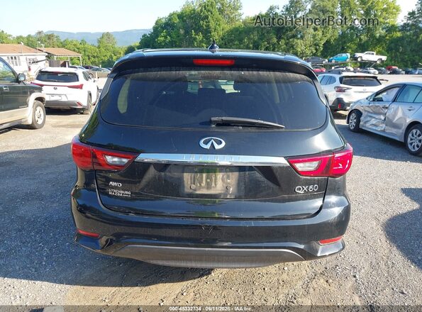 5N1DL0MM1KC549211 2019 INFINITI QX60 Black 