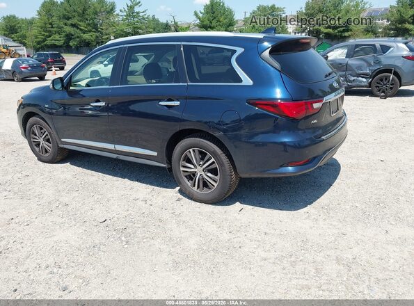5N1DL0MM1KC556904 2019 INFINITI QX60 Blue Tył lewy