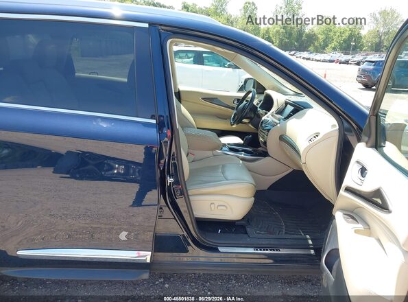 5N1DL0MM1KC556904 2019 INFINITI QX60 Blue Widok wnętrza z przodu