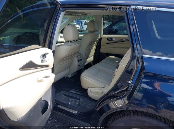 5N1DL0MM1KC556904 2019 INFINITI QX60 Blue Widok naklejki z numerem VIN