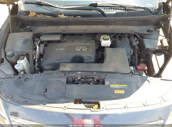 5N1DL0MM1KC556904 2019 INFINITI QX60 Blue Widok z tyłu