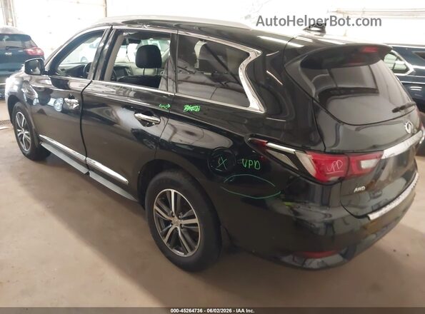 5N1DL0MM1KC559267 2019 INFINITI QX60 Black Задня ліва чверть
