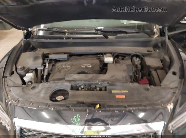 5N1DL0MM1KC559267 2019 INFINITI QX60 Black Вид ззаду