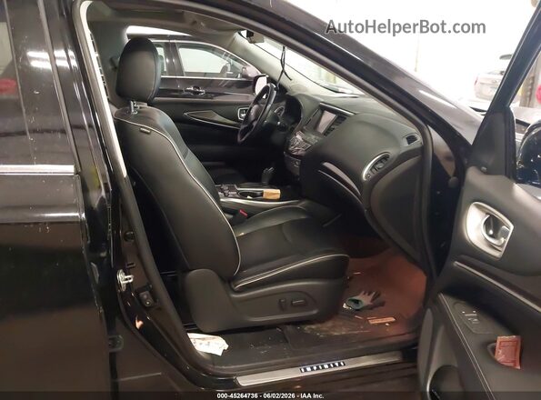 5N1DL0MM1KC559267 2019 INFINITI QX60 Black Вид салону спереду