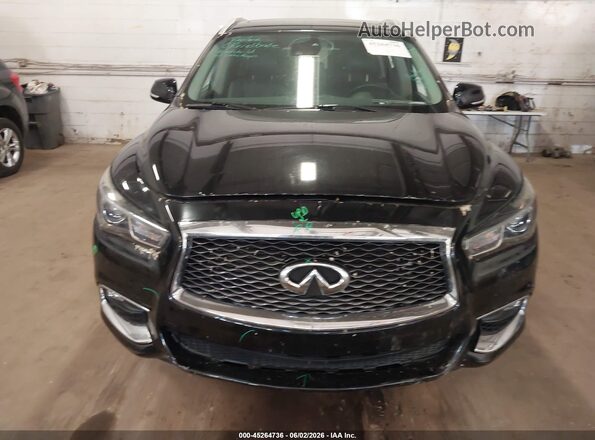 5N1DL0MM1KC559267 2019 INFINITI QX60 Black Вид щитка приладів