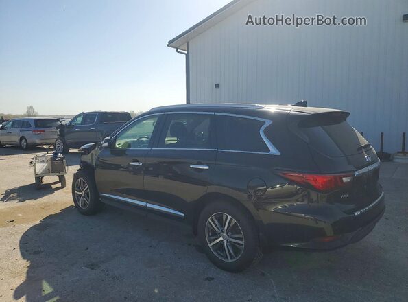 5N1DL0MM1LC502858 2020 INFINITI QX60 Black Tył lewy