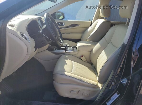 5N1DL0MM1LC502858 2020 INFINITI QX60 Black Widok wnętrza z przodu
