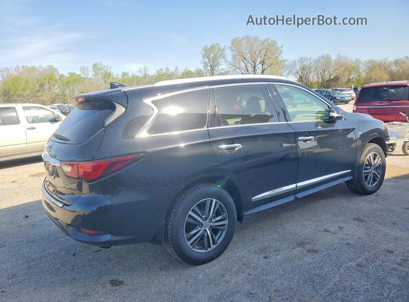 5N1DL0MM1LC502858 2020 INFINITI QX60 Black Tył prawy