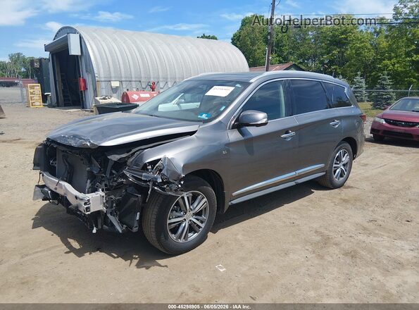 5N1DL0MM1LC511740 2020 INFINITI QX60 Gray Передня ліва чверть