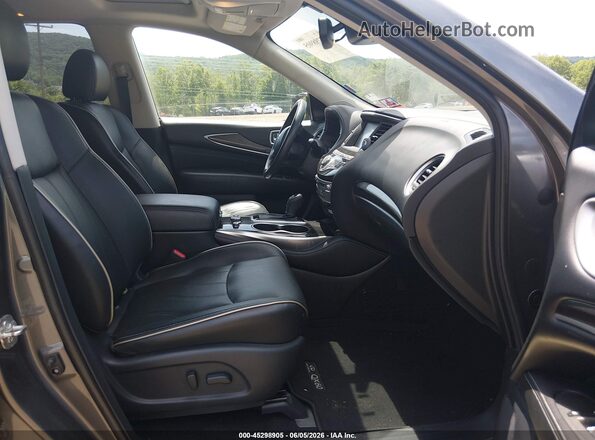 5N1DL0MM1LC511740 2020 INFINITI QX60 Gray Вид салону спереду