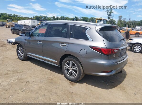 5N1DL0MM1LC511740 2020 INFINITI QX60 Gray Задня ліва чверть