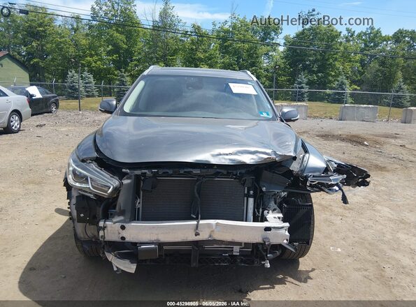 5N1DL0MM1LC511740 2020 INFINITI QX60 Gray Вид щитка приладів