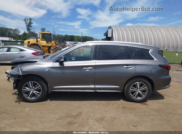 5N1DL0MM1LC511740 2020 INFINITI QX60 Gray Панорамний вид салону 360°
