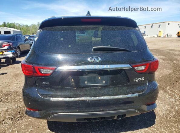 5N1DL0MM1LC526285 2020 INFINITI QX60 Black Rear view