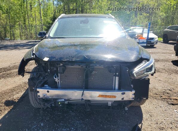 5N1DL0MM1LC526285 2020 INFINITI QX60 Black Front view