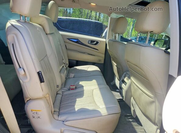 5N1DL0MM1LC526285 2020 INFINITI QX60 Black Rear interior view