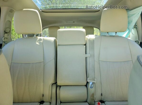5N1DL0MM1LC526285 2020 INFINITI QX60 Black Rear seats view