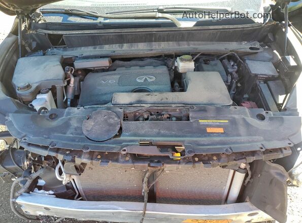 5N1DL0MM1LC526285 2020 INFINITI QX60 Black Engine compartment view