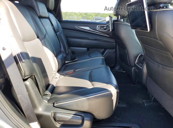 5N1DL0MM1LC528747 2020 INFINITI QX60 Gray Vista de los asientos traseros
