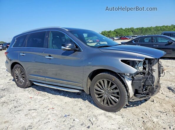 5N1DL0MM1LC528747 2020 INFINITI QX60 Gray Delantero derecho