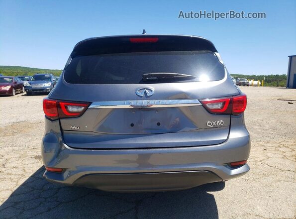 5N1DL0MM1LC531809 2020 INFINITI QX60 Gray უკანა ხედი