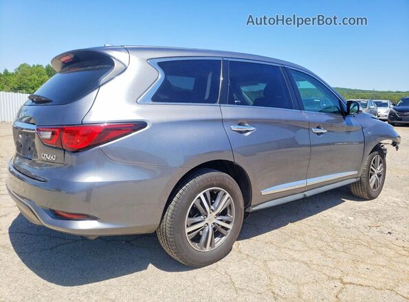 5N1DL0MM1LC531809 2020 INFINITI QX60 Gray უკანა მარჯვენა