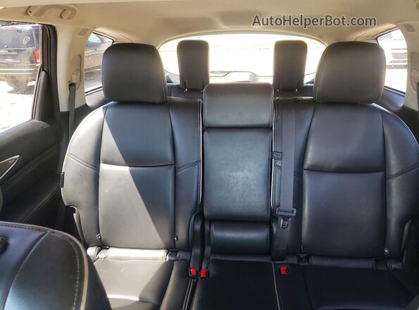 5N1DL0MM1LC531809 2020 INFINITI QX60 Gray უკანა სავარძლების ხედი