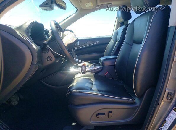 5N1DL0MM1LC531809 2020 INFINITI QX60 Gray წინა სალონის ხედი