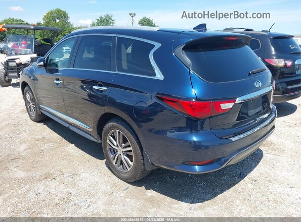 5N1DL0MM2HC508479 2017 INFINITI QX60 Blue უკანა მარცხენა