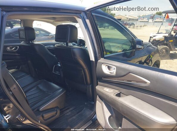 5N1DL0MM2HC508479 2017 INFINITI QX60 Blue VIN კოდის სტიკერის ხედი