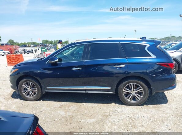 5N1DL0MM2HC508479 2017 INFINITI QX60 Blue სალონის 360-გრადუსიანი ხედი
