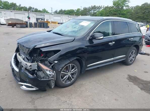 5N1DL0MM2HC518977 2017 INFINITI QX60 Black Front left