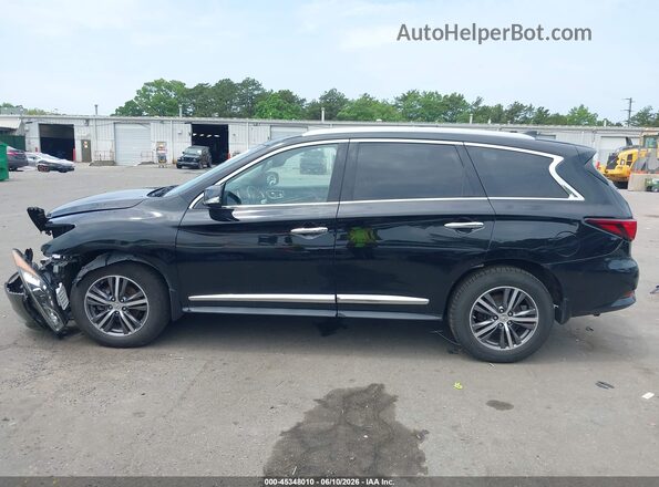 5N1DL0MM2HC518977 2017 INFINITI QX60 Black 360 interior view