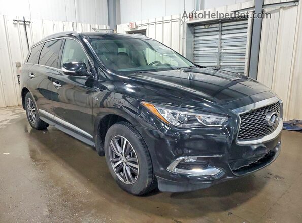 5N1DL0MM2HC541269 2017 INFINITI QX60 Black Առջևի աջ