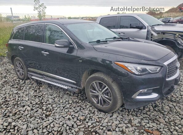 5N1DL0MM2HC544169 2017 INFINITI QX60 Black წინა მარჯვენა