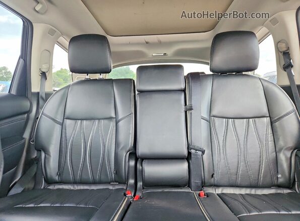 5N1DL0MM2HC545533 2017 INFINITI QX60 Серый Вид задних сидений