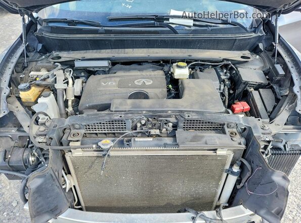 5N1DL0MM2HC545533 2017 INFINITI QX60 Серый Вид подкапотного пространства