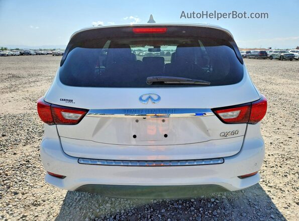 5N1DL0MM2HC553213 2017 INFINITI QX60 White Vista trasera