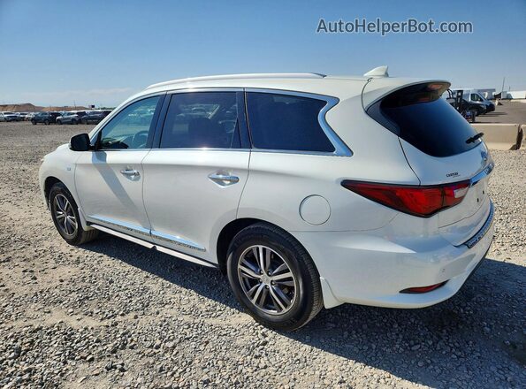 5N1DL0MM2HC553213 2017 INFINITI QX60 White Trasero izquierdo