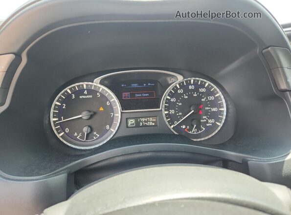 5N1DL0MM2JC500355 2018 INFINITI QX60 Blue Вид щитка приладів