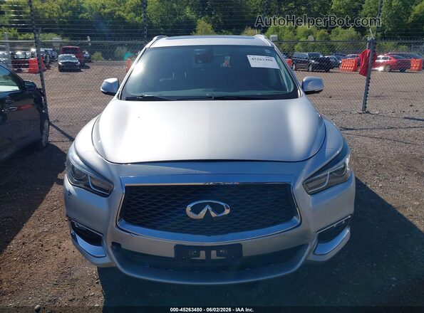 5N1DL0MM2KC500843 2019 INFINITI QX60 Silver Вид щитка приладів