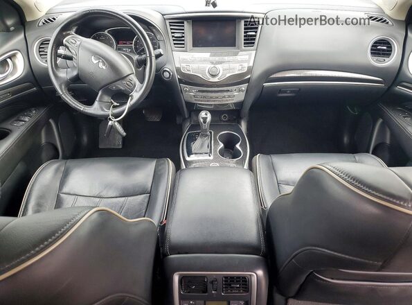 5N1DL0MM2KC506979 2019 INFINITI QX60 Gray Widok deski rozdzielczej