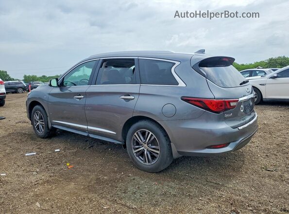 5N1DL0MM2KC506979 2019 INFINITI QX60 Gray Tył lewy