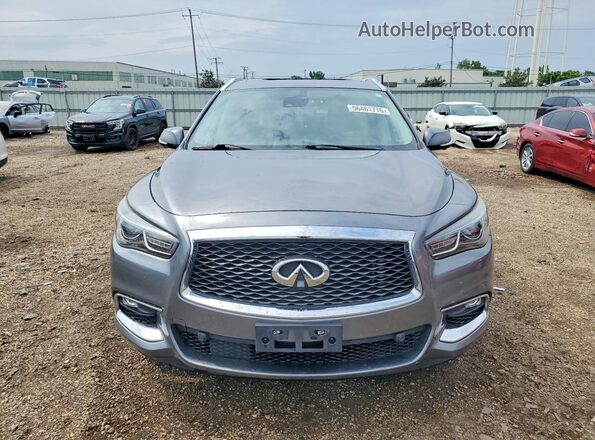 5N1DL0MM2KC506979 2019 INFINITI QX60 Gray Widok z przodu